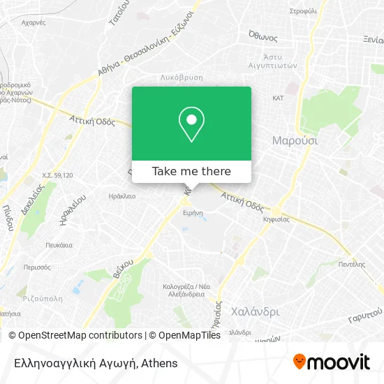 Ελληνοαγγλική Αγωγή map