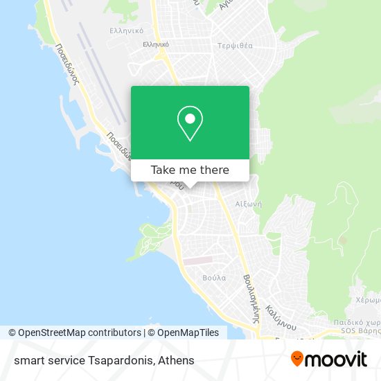 smart service Tsapardonis map
