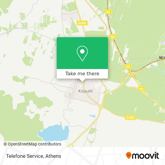 Telefone Service map