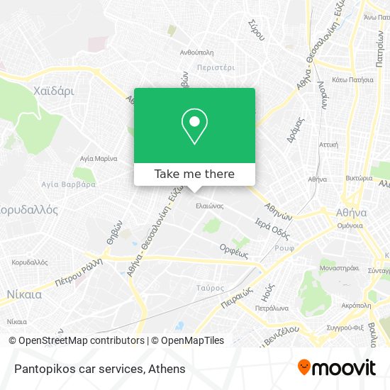 Pantopikos car services map