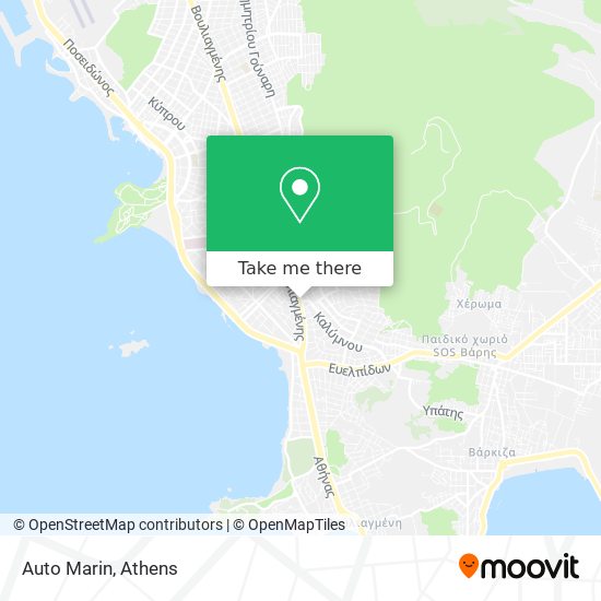 Auto Marin map