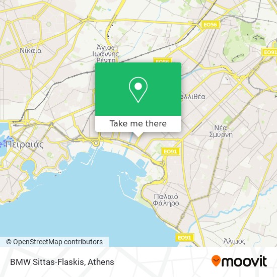 BMW Sittas-Flaskis map