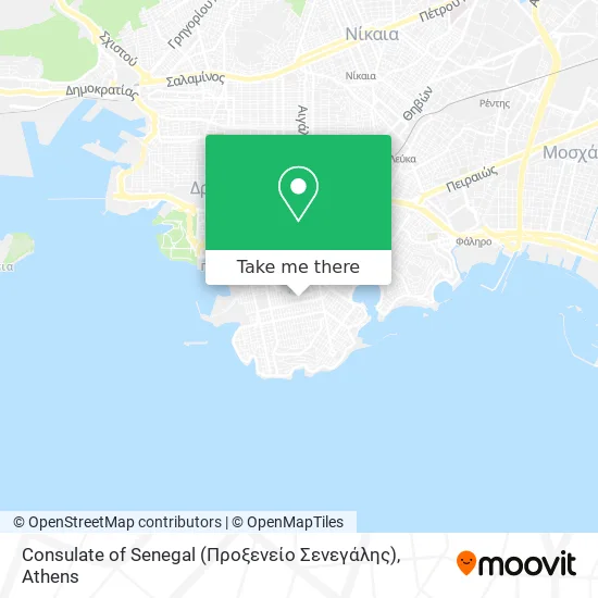 Consulate of Senegal (Προξενείο Σενεγάλης) map