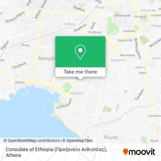 Consulate of Ethiopia (Προξενείο Αιθιοπίας) map