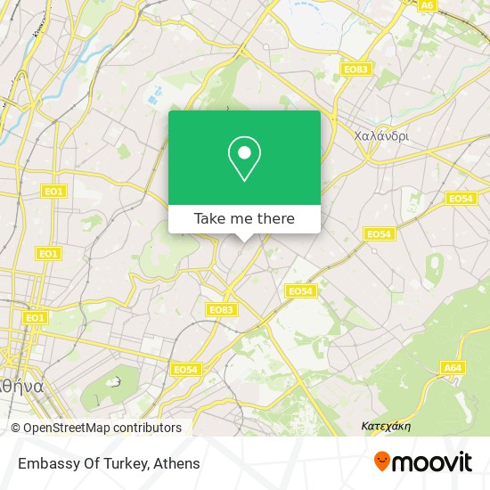 Embassy Of Turkey map