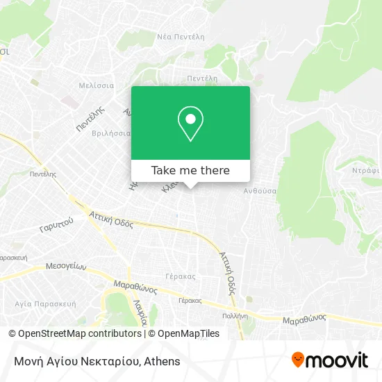 Μονή Αγίου Νεκταρίου map