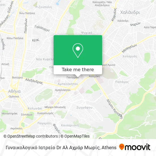 Γυναικολογικό Ιατρείο Dr Αλ Αχμάρ Μωρίς map