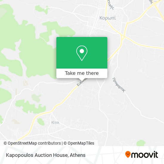 Kapopoulos Auction House map
