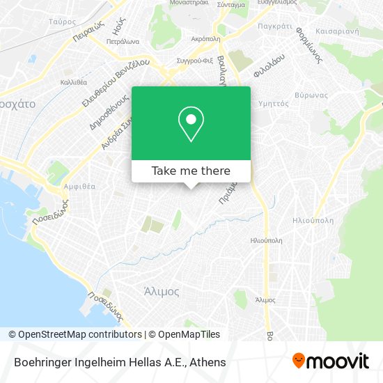 Boehringer Ingelheim Hellas Α.Ε. map