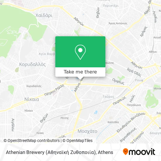 Athenian Brewery (Αθηναϊκή Ζυθοποιία) map