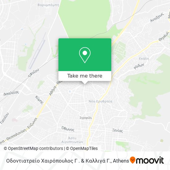 Οδοντιατρείο Χαιρόπουλος Γ . & Καλλιγά Γ. map
