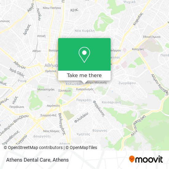 Athens Dental Care map