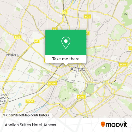 Apollon Suites Hotel map
