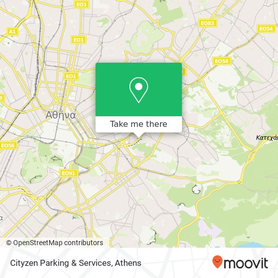 Cityzen Parking & Services map