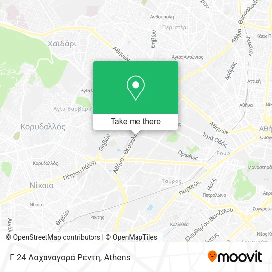 Γ 24 Λαχαναγορά Ρέντη map