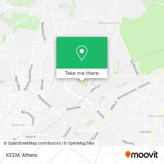 ΚΕΣΜ map