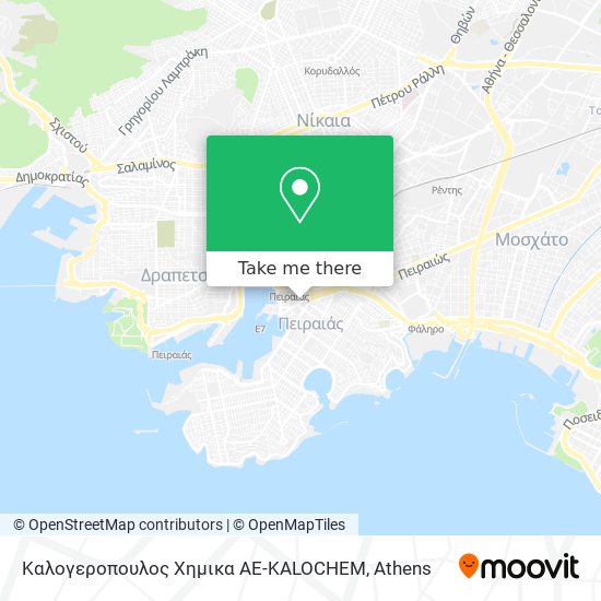 Καλογεροπουλος Χημικα ΑΕ-KALOCHEM map