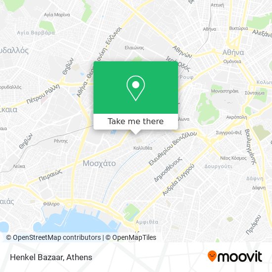 Henkel Bazaar map