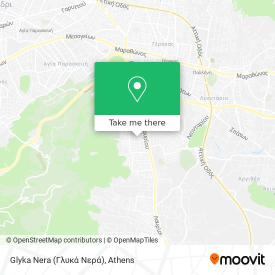 Glyka Nera (Γλυκά Νερά) map