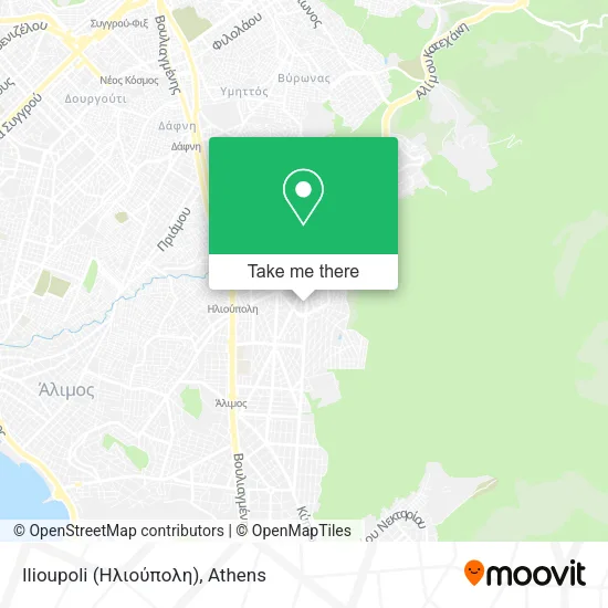 Ilioupoli (Ηλιούπολη) map