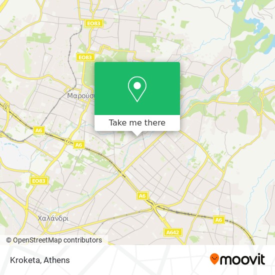 Kroketa map