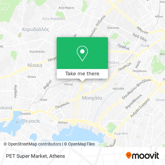 PET Super Market map