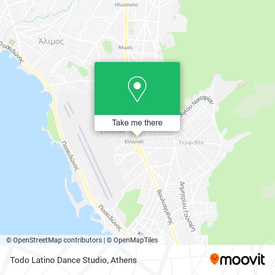 Todo Latino Dance Studio map