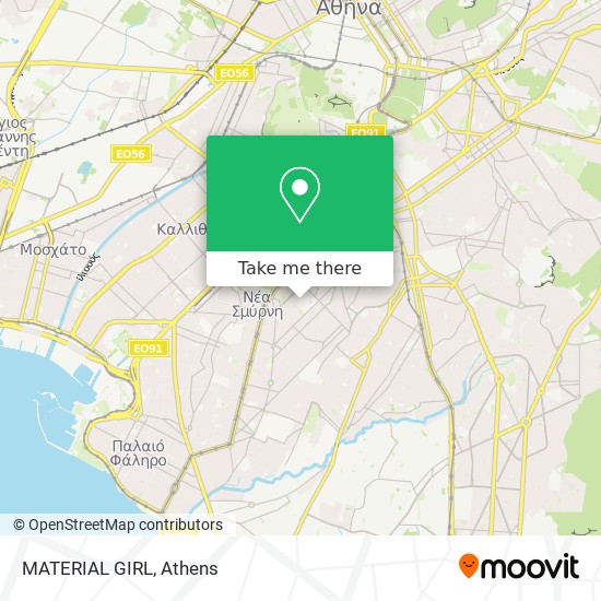 MATERIAL GIRL map