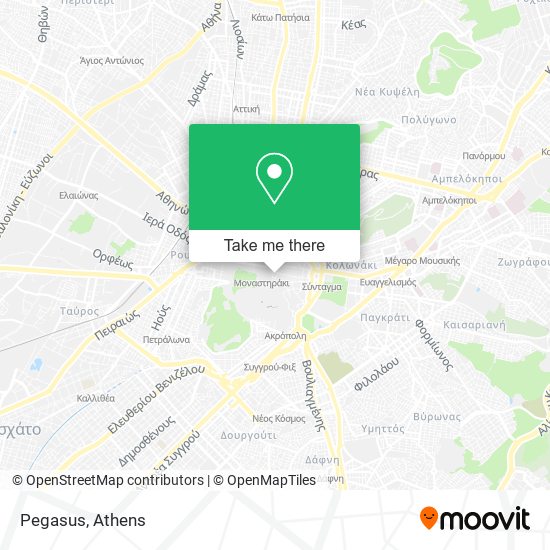 Pegasus map