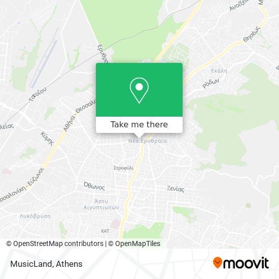 MusicLand map