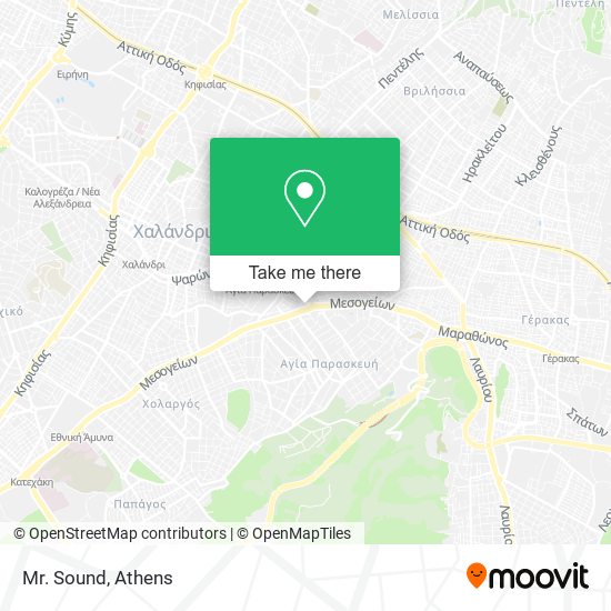 Mr. Sound map