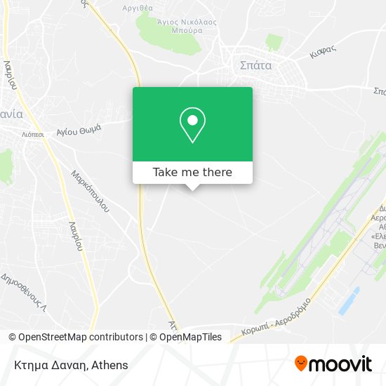 Κτημα Δαναη map