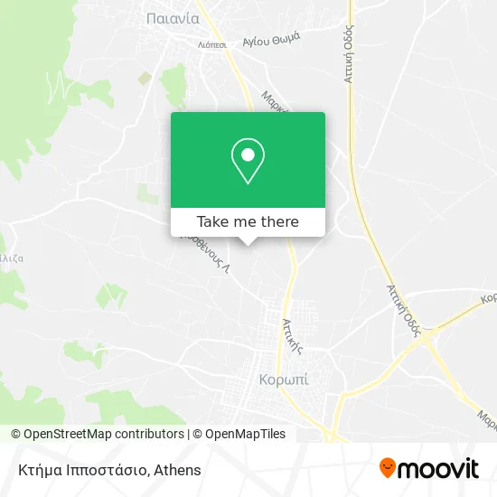 Κτήμα Ιπποστάσιο map