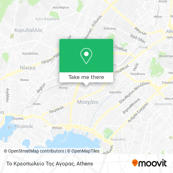 Το Κρεοπωλείο Της Αγορας map