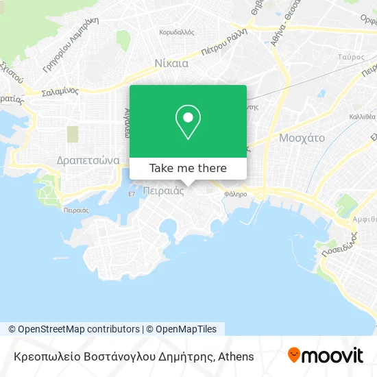Κρεοπωλείο Βοστάνογλου Δημήτρης map