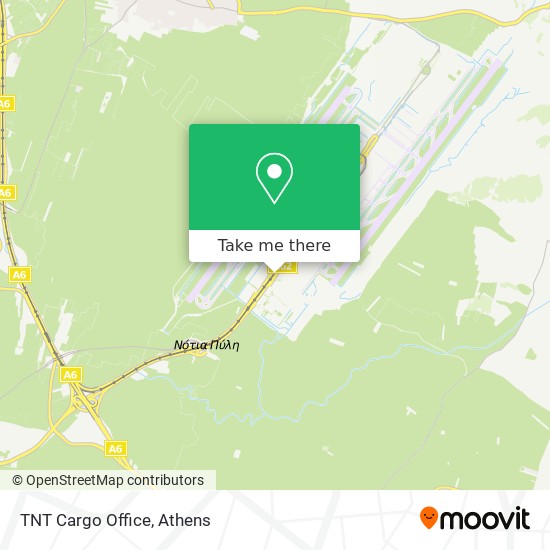 TNT Cargo Office map