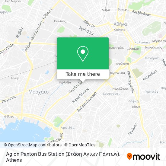 Agion Panton Bus Station (Στάση Αγίων Πάντων) map