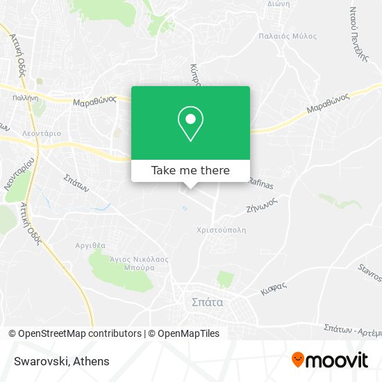 Swarovski map