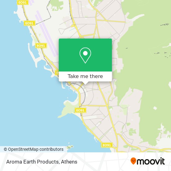 Aroma Earth Products map