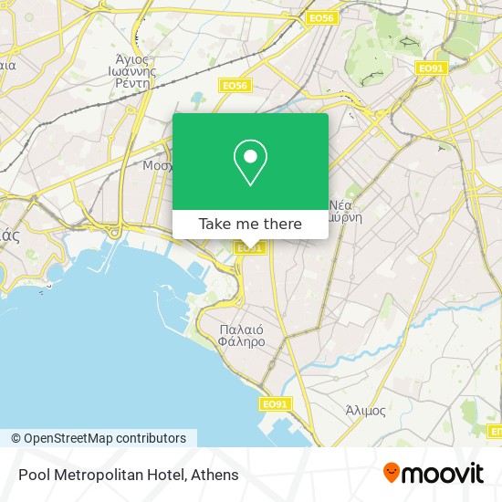 Pool Metropolitan Hotel map