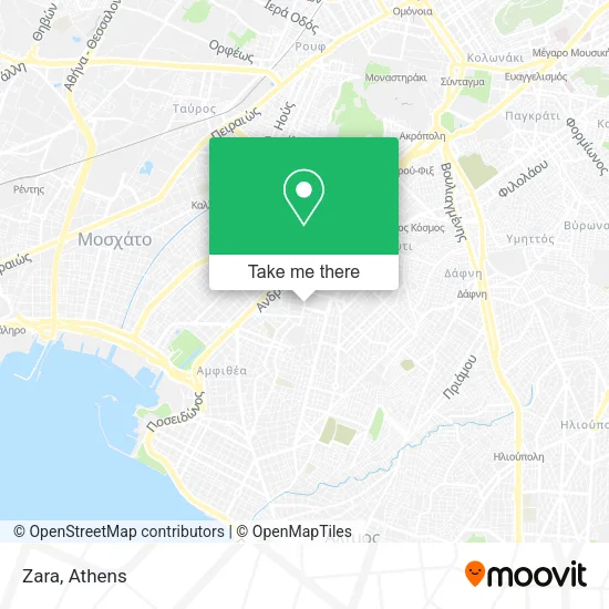 Zara map