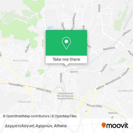 Δερματολογική Αχαρνών map