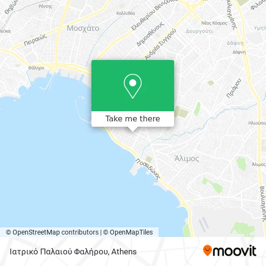Ιατρικό Παλαιού Φαλήρου map