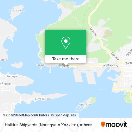Halkitis Shipyards (Ναυπηγεία Χαλκίτη) map