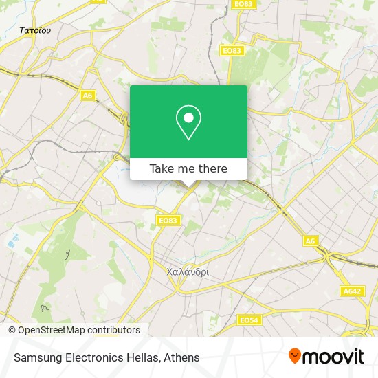 Samsung Electronics Hellas map