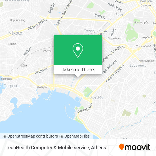 TechHealth Computer & Mobile service map