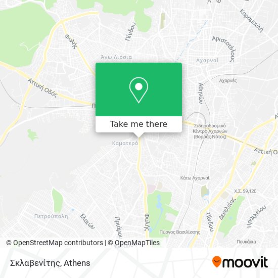 Σκλαβενίτης map