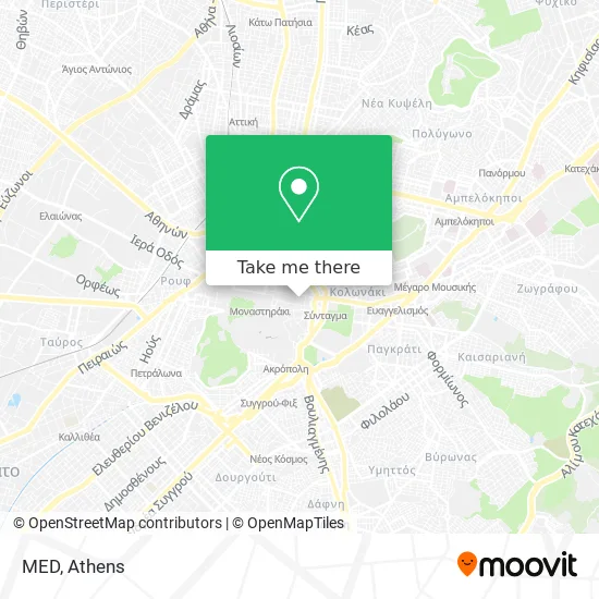 MED map