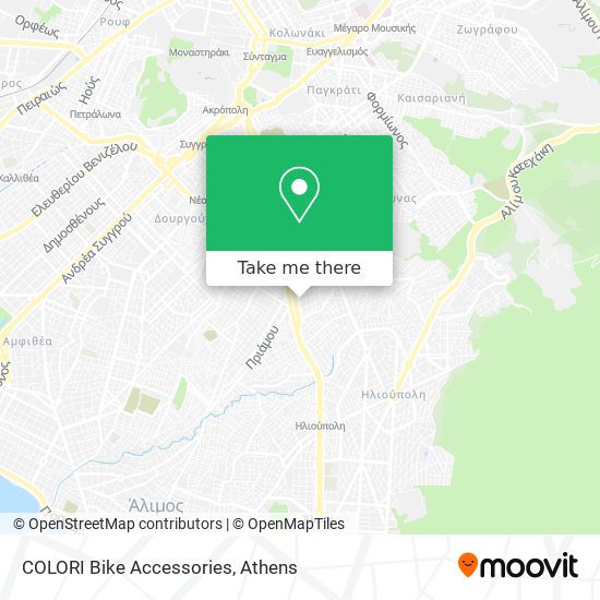 COLORI Bike Accessories map