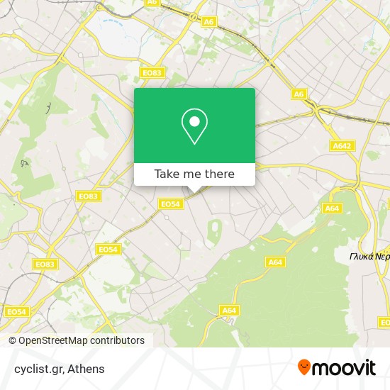 cyclist.gr map